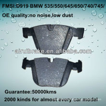 D919 OE QUALITY brake pad for BMW CAR